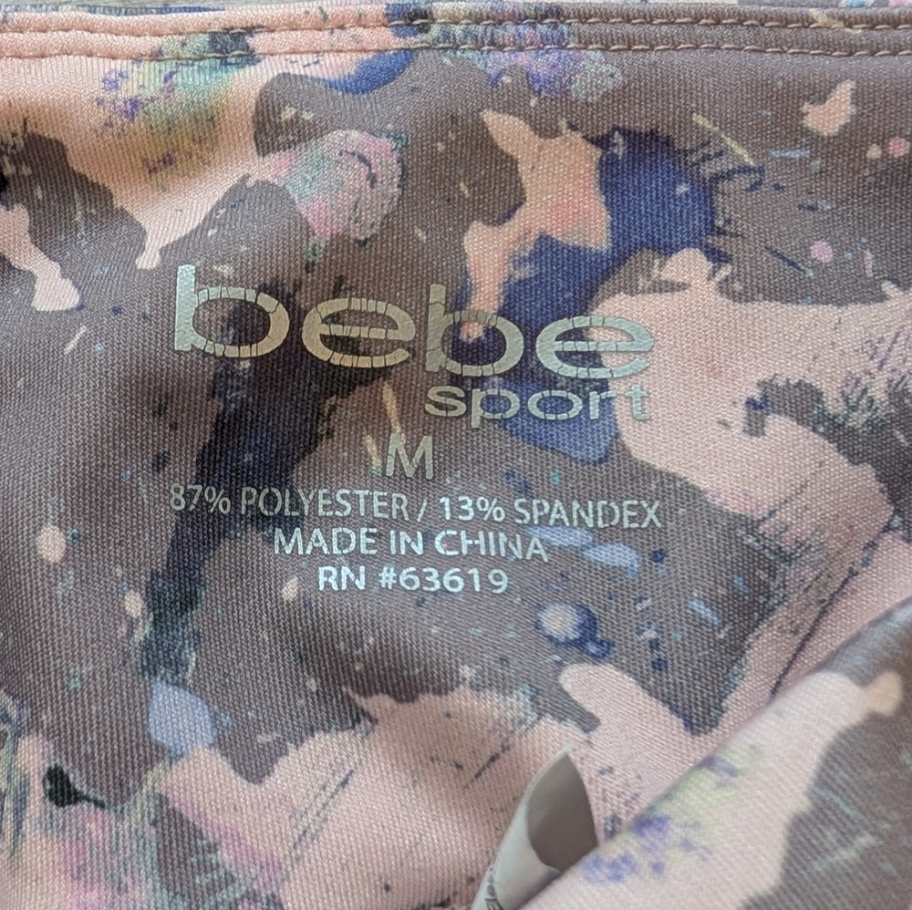 Bebe Sport Athletic Biker Shorts. Size Medium - Picture 6 of 10